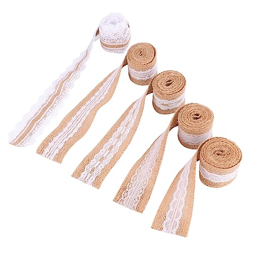 Ruban lin et dentelle de qualité supérieure pour décoration de table
