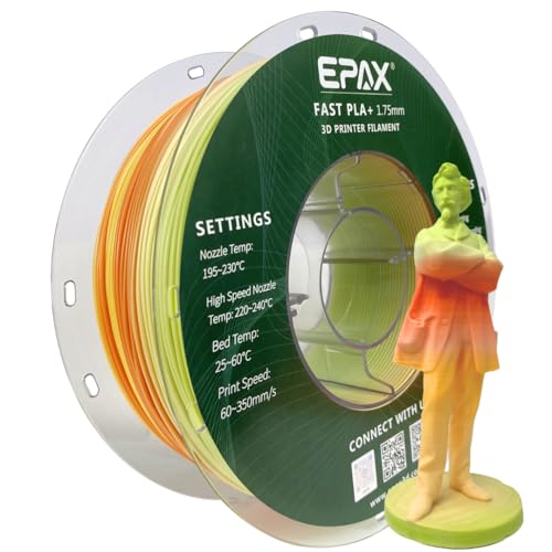 Filament EPAX PLA Plus High-Speed RAINBOW