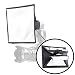Produktbild Movo MP-LB7 23x30.5cmcm Speedlight Stoff-Blitz-Softbox-Diffusor mit verstellbaren Fenstern für Füll-Licht/Bounce Control - Universales Design passt für die meisten Blitze
