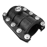 Contenuto del morsetto di riparazione: un morsetto di riparazione per tubi incluso, disponibile in dimensioni da 25 mm, 32 mm e 63 mm per riparare specifiche riparazioni di tubi in rame senza inutili extra.