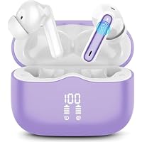 DUCOCUB Auricolari wireless ibridi con cancellazione attiva del rumore, cuffie Bluetooth V5.4 DUCOCUB Auricolari wireless ibridi con cancellazione attiva del rumore, cuffie Bluetooth V5.4