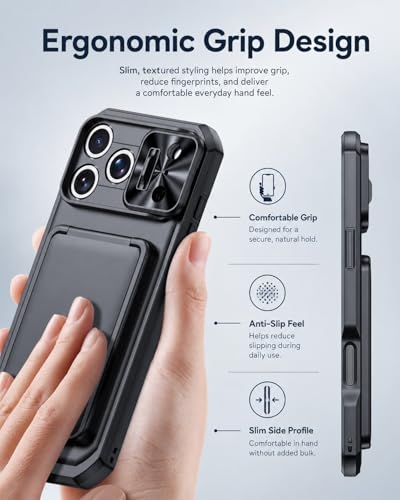 Coque iPhone 17 Pro Max cache caméra protection RFID et bouton contrôle - 4