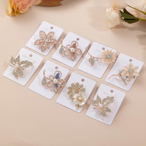 BHDJSHX Gold Jewelry Blind Box, Assorted Mystery Jewelry Set with Bangles, Rings, Brooches, and More (Gold) — view 4