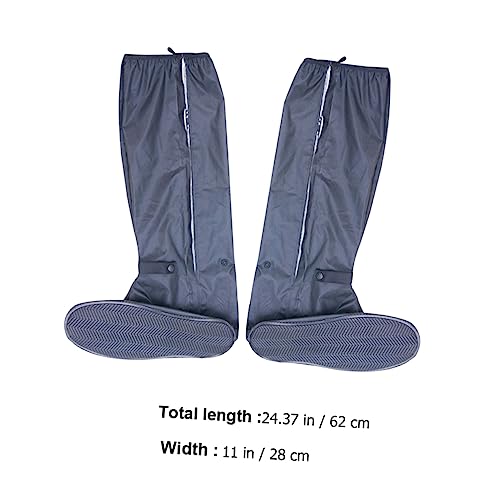 Overshoes Antideslizantes para Ciclismo Negro miniatura 2