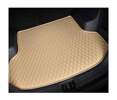 Tapis de coffre personnalisé pour voiture Benz W213 lavable beige