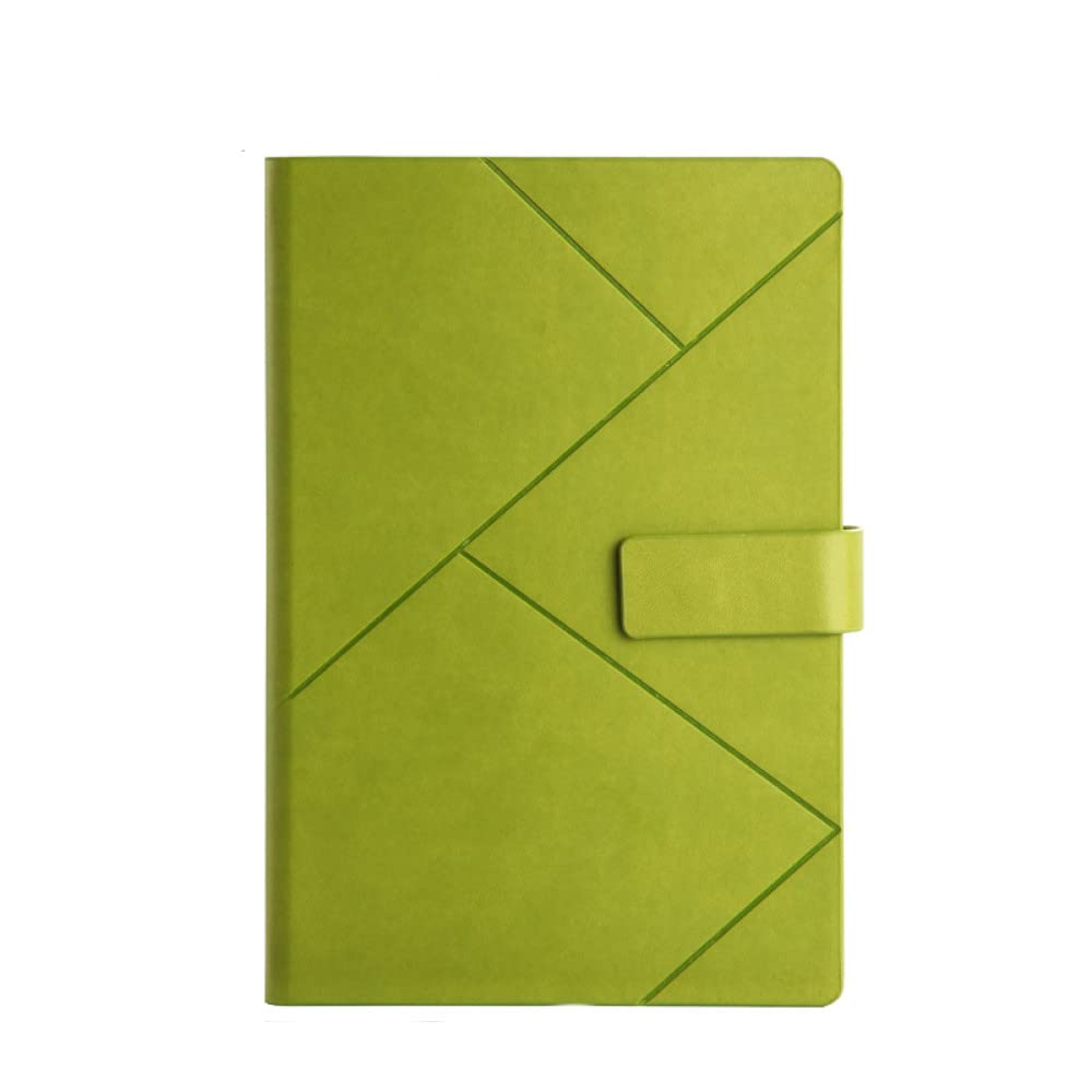 A5 Business Notizbuch PU-Leder Tagebücher Mehrfarbige Magnetschnalle Tagebuch Planer Haushaltsbuch Büro Schulbedarf Schreibwaren,b,2St