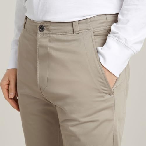 Miniatura 5 de G-Star Para Hombre Pantalones Mosa Straight Chino, Beige Elephant Skin D25547-5126-G106 , 31w 32l