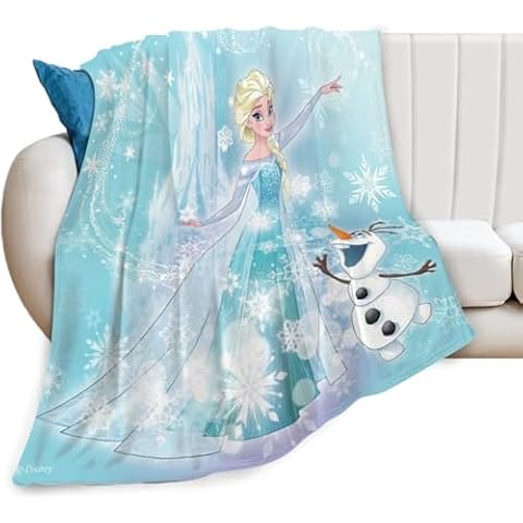 FISAPBXC Cute Cartoon Kids Throw Blanket Cover