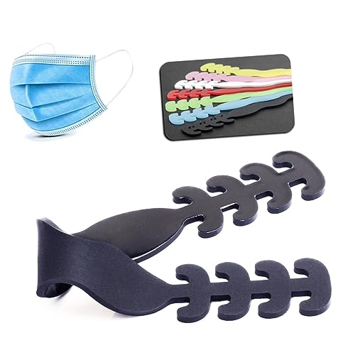 GRADENEVE 15個シリコン製マスクロープバックル 可能 マスクバンド延長フック 滑り止め設計 アクセサリー ランダムカラー