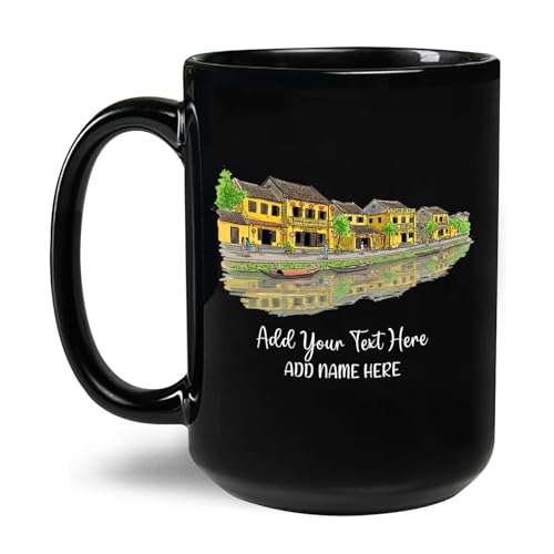 Hoi An Ancient Town Mug, Vietnam Landscape Coffee Cup 11oz