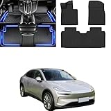 TPE Auto Fußmatten für NIO ONVO L60 2024-2025,Fußmatten Allwetter Automatten,Reihen Komplettset Auto Fussmatten,rutschfest,Wasserdicht,Geruchlos