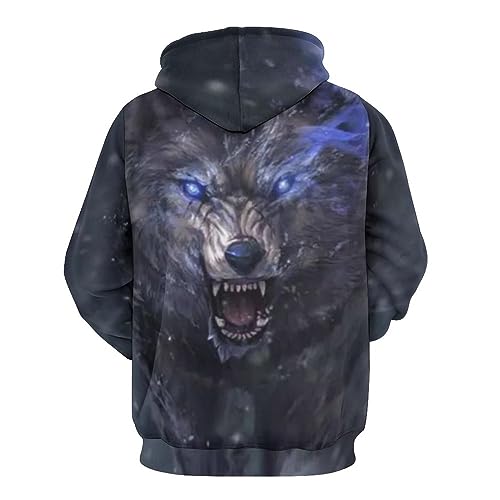 Cool Pullover Hoodie 3D Novelty Graphic Hooded Sweatshirt Hoodies for Men Women3