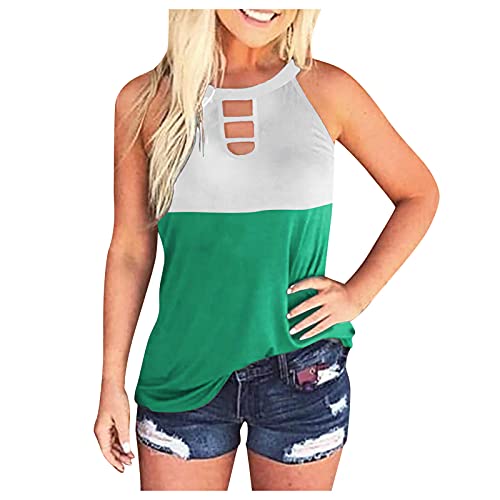 Women's sexy strappy crop top striped print ribbed knit cami top …