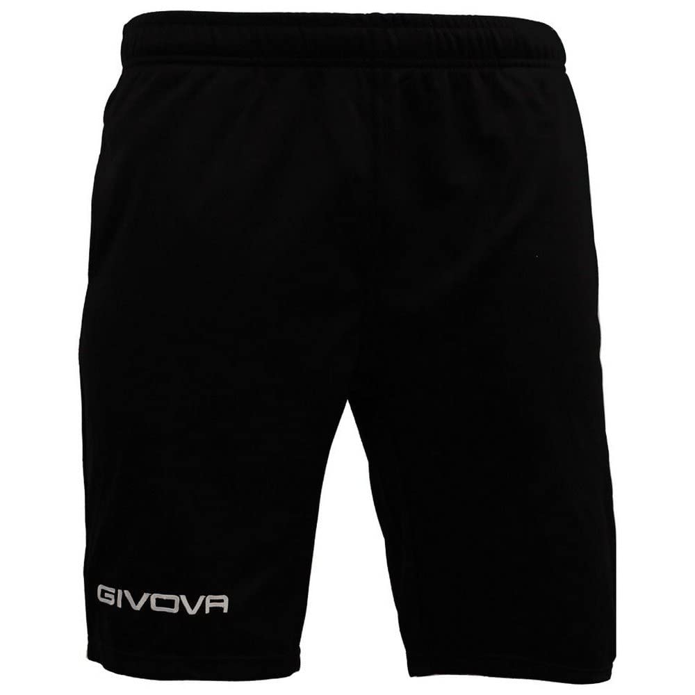 Givova ONE Bermuda Shorts IN Black Polarfleece Sz. M