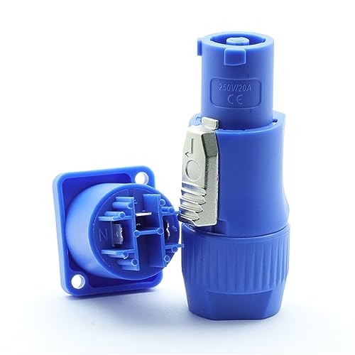 Connecteur d'alimentation pour sonorisation et éclairage de scène 250V