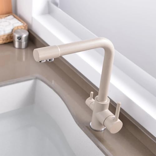 Mitigeur cuisine 3 voies eau potable avec mitigeur laiton 360 - 7