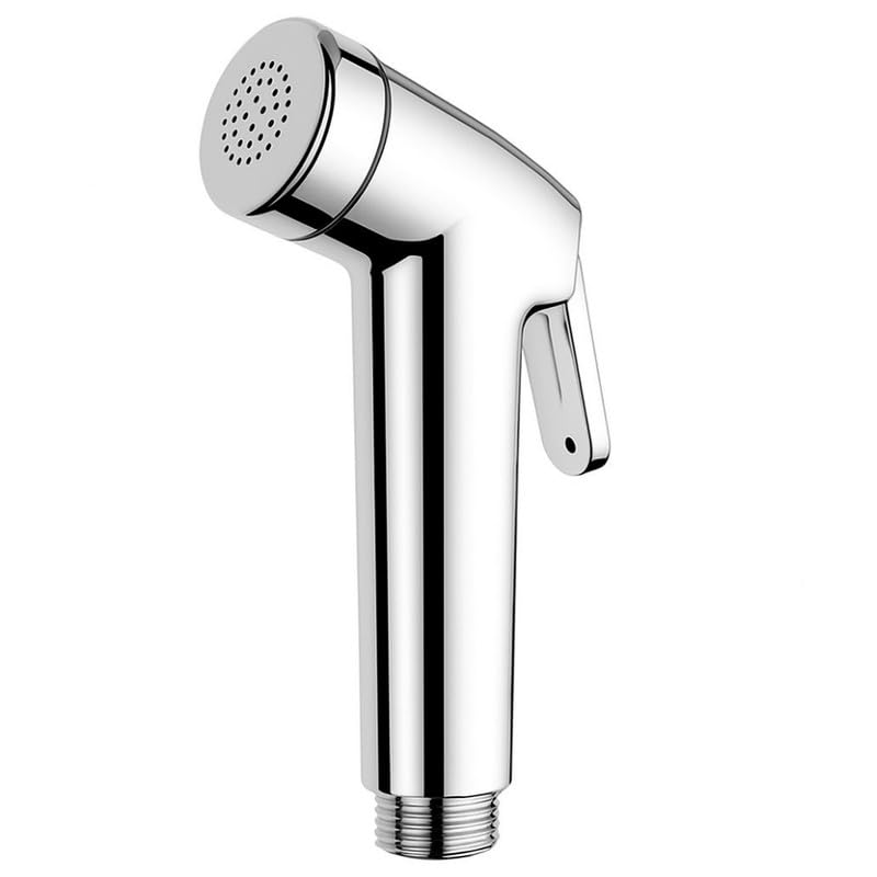 Image of HOUZA Jaguar ABS Health Faucet Without Hose Pipe and Wall Hook | Jet Spray for Toilet | Jet Spray Gun | Health Faucet Gun Only (Chrome Finish)