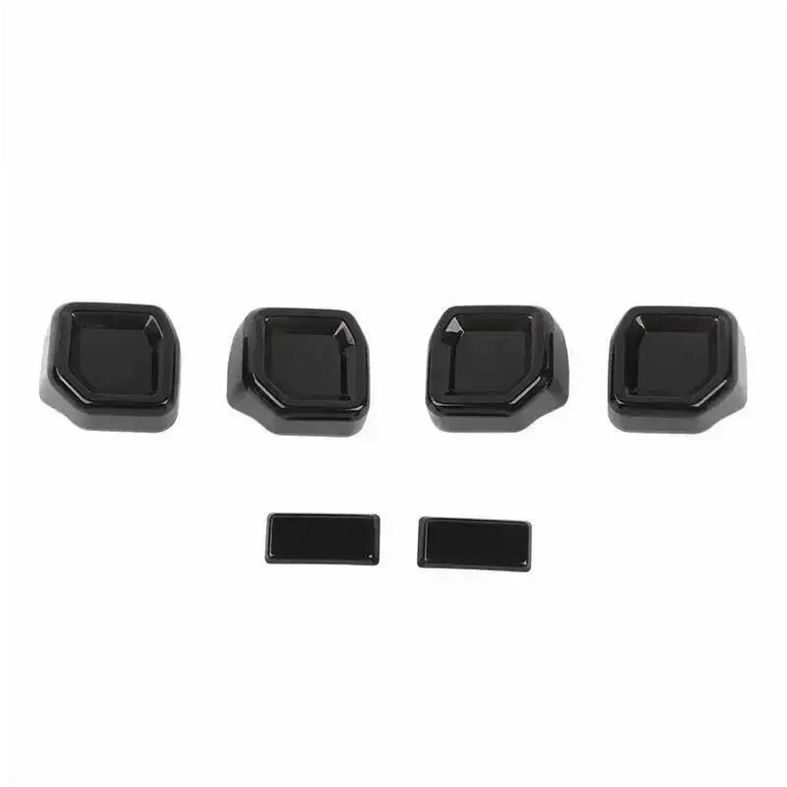 Cubiertas luz trasera coche Ford Bronco fundas protectoras faros 4