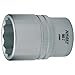 Produktbild HAZET Steckschlüsseleinsatz Doppelsechskant 900Z-32 32mm I Antrieb 1/2 Zoll I Chrom-Vanadium-Stahl, robustes Design