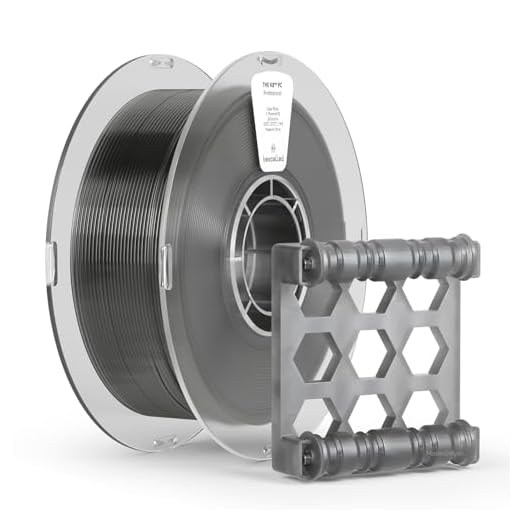 kexcelled PC Filament 1.75mm 1kg,Transparent Black Polycarbonate Filament with Strong Tough and Heat Resistant,Clear Black PC 3D Printer Filament Dimensional Accuracy +/- 0.03mm