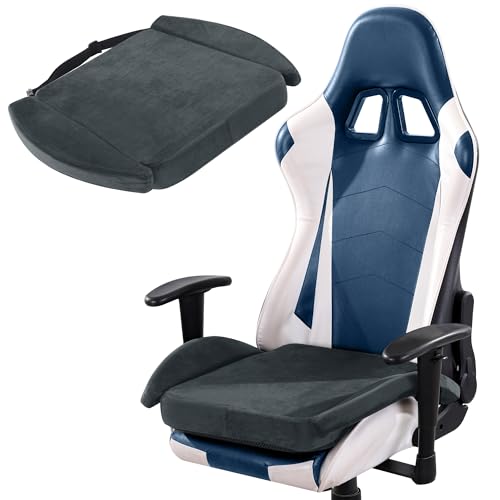 BALAPET Ultra Soft Gaming Chair Cushion for Long Sitting Gamers,Tailbone Pain Reduce Cushion for Office Chair(Gray)
