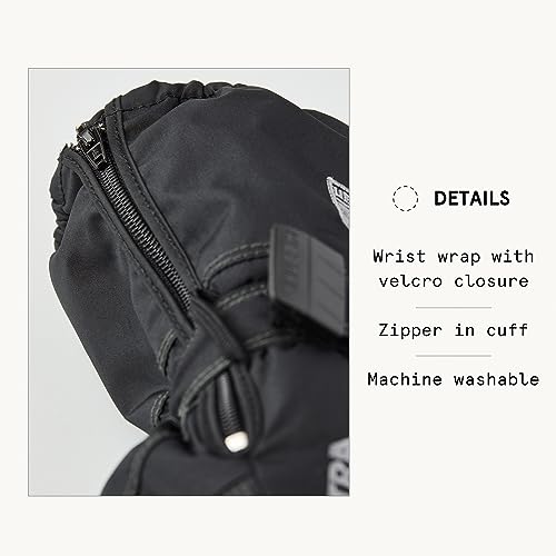 Hestra Baby Zip Long Mitt (Child 1-9yrs) | Waterproof, Insulated Mittens for Toddlers & Kids for Winter & Playing in The Snow4