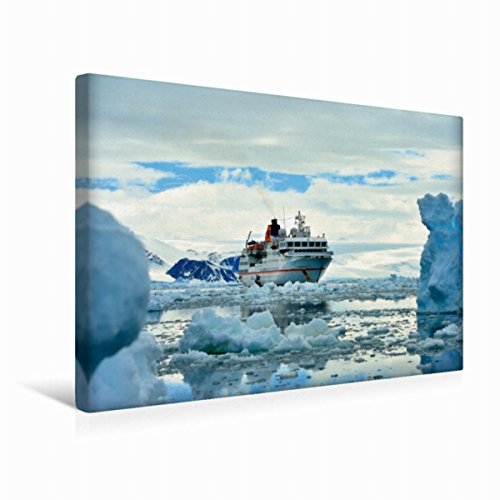 Premium Textil-Leinwand 45 x 30 cm Quer-Format Weddellmeer, Antarktis | Wandbild, HD-Bild auf Keilrahmen, Fertigbild auf hochwertigem Vlies, Leinwanddruck von Hans-Gerhard Pfaff