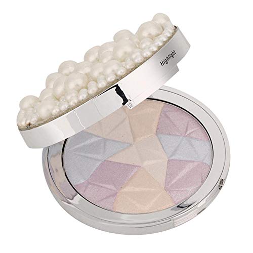 Highlighting Powder Palettes for Face & Eyes Warm Nude Face Brightening Highlight Blush Powder Palettes Shimmer Strips(mk051-02)