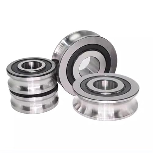 Roulement à rainure U 6204 de redressage : lot de 10 poulies mixtes sur ligne 20x47x14mm