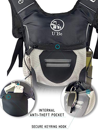 Hydration Backpack Pack with 2l Water Bladder - Camelback for Kids Men & Women - Running Hiking Cycling