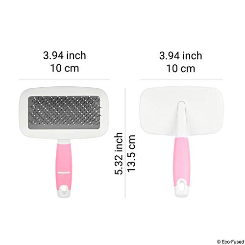 Eco-Fused-Slicker-Brush-and-Nail-Clippers-for-Dogs-Cats-and-Other-Pets-Essential-Animal-GroomingClaw-Care-Tools-Ideal-Trimmers-to-Clip-Thick-Nails-Pet-Brush-Clipper-Bundle