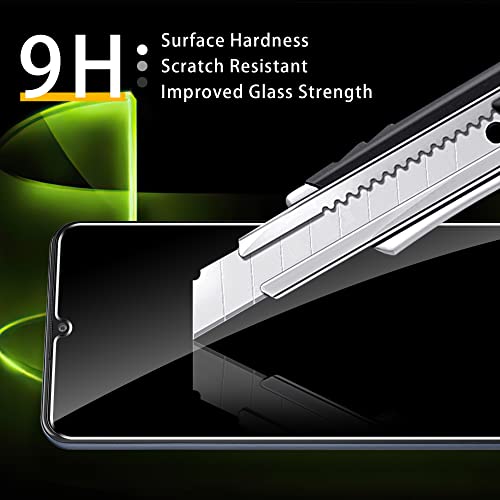 Ogrish [2+2 Pack] Screen Protector For Zte Zmax 5G/Consumer Cellular Zmax 5G And Camera Lens Protector - Tempered Glass,Anti-Fingerprint,Shatter Proof,Hd Clarity #TOP1