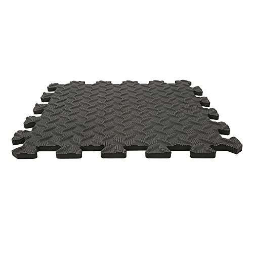 Tapis d'exercice antidérapant et absorbant les chocs en mousse 20 dalles - 7