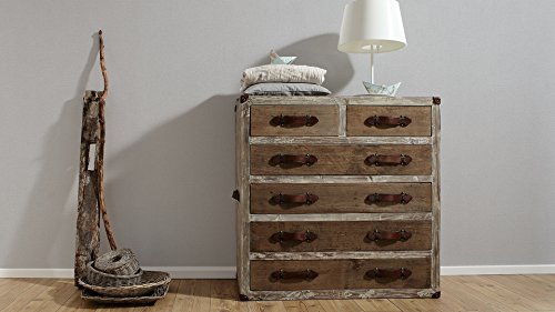 A.S. Création Vliestapete Elegance Tapete Unitapete 10,05 m x 0,53 m grau Made in Germany 304866 30486-6