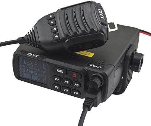 QYT CB-27 CB Mobile Radio 26.965-27.405MHz AM/FM 12/24V 4 W LCD Screen Shortware Citizen Band Multi-Norms Ham CB Mobile Radio CB 27