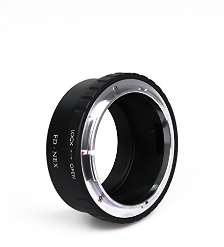 Objektivadapter FD-NEX kompatibel mit Canon Objektiv kompatibel für Sony E-Mount NEX Kamera Adapter FD/FL Cover