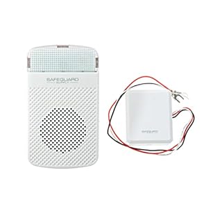 Safeguard Supply Doorbell Extender, Plug In Doorbell Wireless Kit, 3/4 Mile Range 433MHz, Convert Your Existing Hard Wired Doorbell Into A Wireless Door Bell with Plug In Chimes, 95 Db