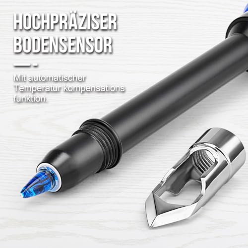 UIUZMAR Boden pH Messgerät, Elektronisches pH Meter für Pflanzen, pH Tester für Boden und Wasser, Digitales pH Wert Messgerät für Pool, Zimmerbepflanzung, Gartentöpfe, Fleisch, Wein, Joghurt, Soßen