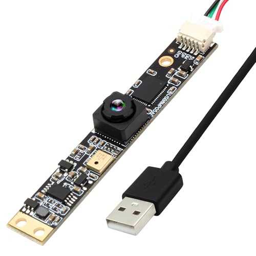 Caméra USB 8 MP 2448P grand angle pour PC et Lightburn