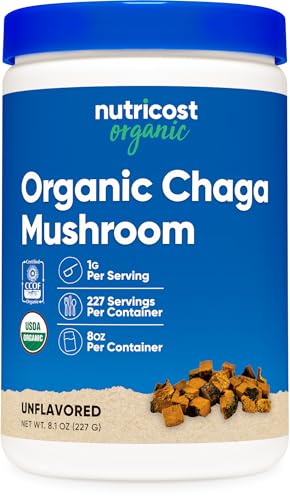 Nutricost オーガニックカバノアナタケチャーガパウダー