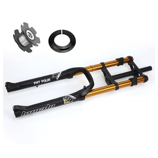 26 Inch Bike Suspension Forks 4.0 Fat Bike Straight Front Fork Downhill Mountain Bike MTB Fork 1-1/8 Disc Brake Air Fork 170mm Travel E-Bike Front Fork BMX 2850g (Color : Black Gold)