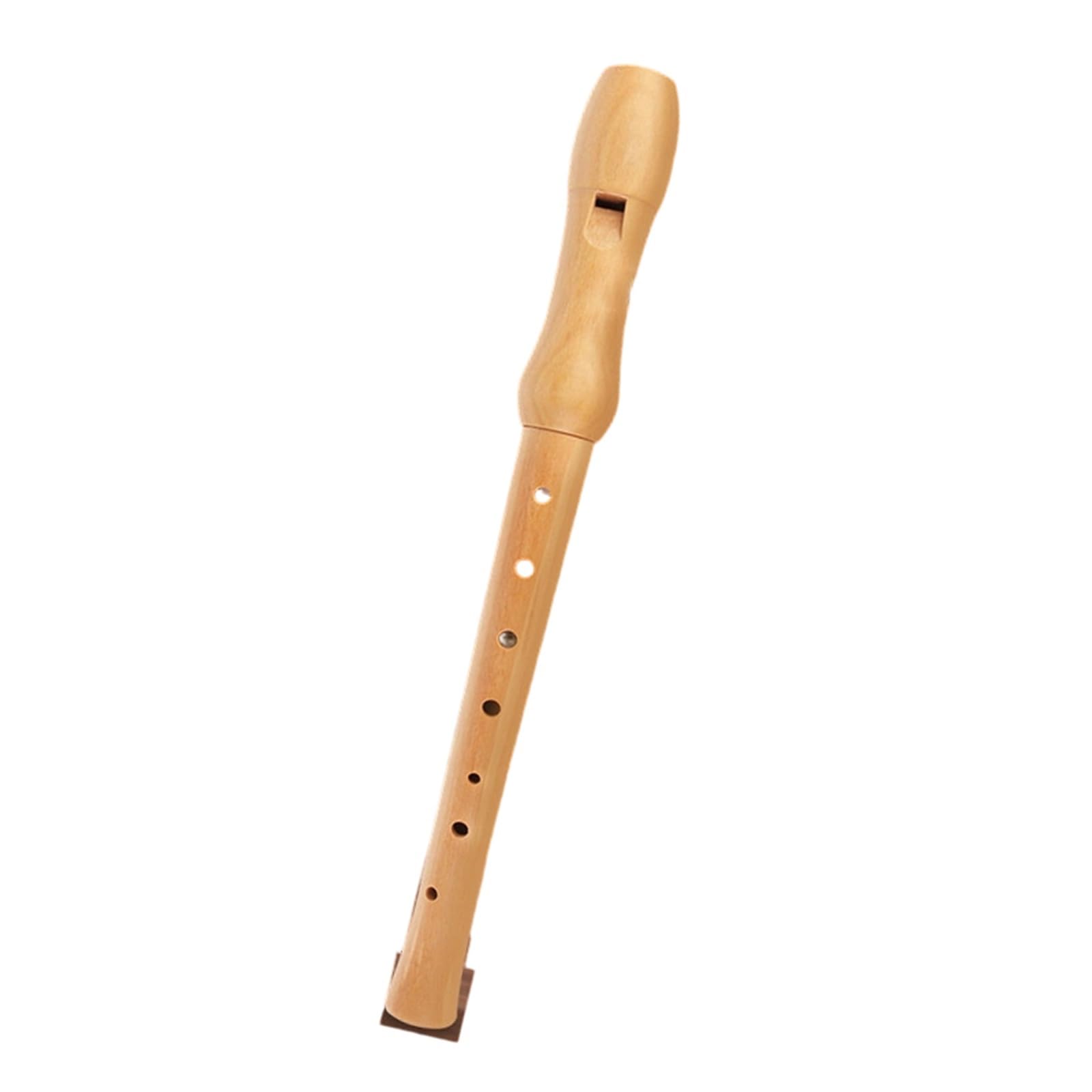8 otworowy Drewniany Flet Prosty Sopranowy (palcowanie Niemieckie) Instrument Dla Początkujących Dorosłych Profesjonalny Flet Prosty