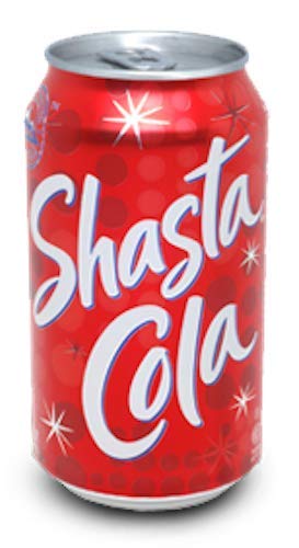 Shasta Soda Diet Cola, 12-Ounce Cans (Pack of 24)