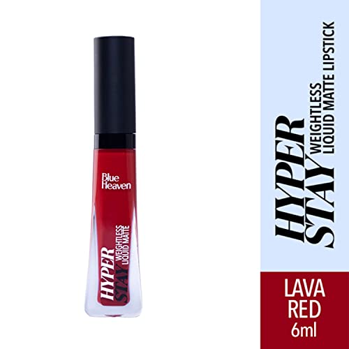 Image of Blue Heaven Hyper Stay Lip Color 6ml LavaRed, 6ml