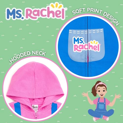 Ms. Rachel Fleece Zip Up Hoodie Infant to Toddler Sizes (12 Months - 5T)4