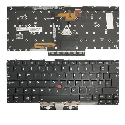 Clavier Lenovo X1 Titanium 9th UK idéal pour le télétravail
