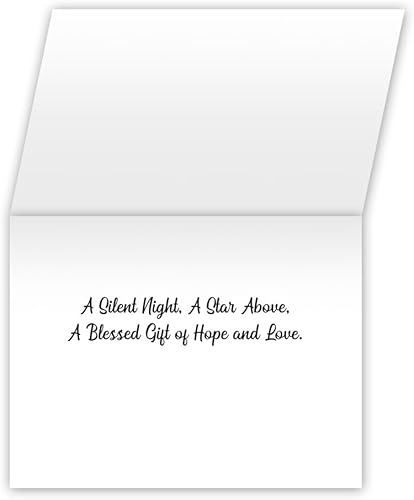 Miniatura 8 de Paper Frenzy Peace on Earth Garland Tarjetas de Navidad y sobres - Paquete de 25