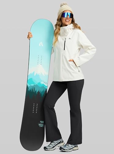 G Gradual Calça legging feminina forrada com lã de cintura alta para inverno quente flare para camin