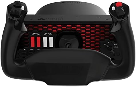 Honeycomb Aeronautical XPC Alpha Yoke & Switch Panel - Aviation Quality for Flight Simulators – Complete Home Cockpit Control System for Student Pilots and Flight Sim Enthusiasts – XBOX/PC