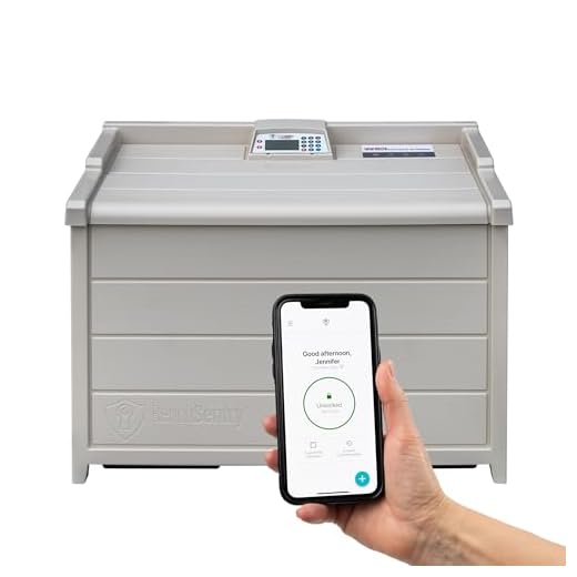 Genie Tan Package Delivery Box
